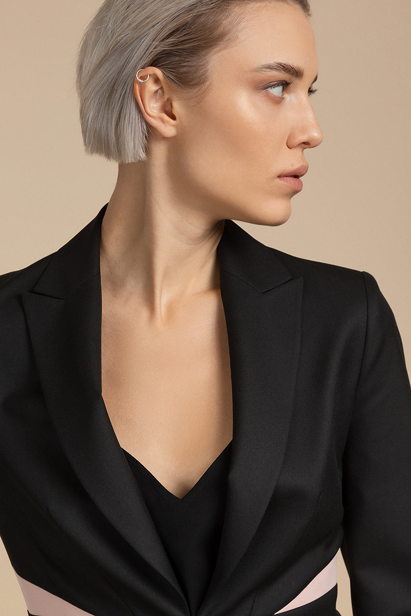Jacket female ЖАКЕТ VASSA&Co Black