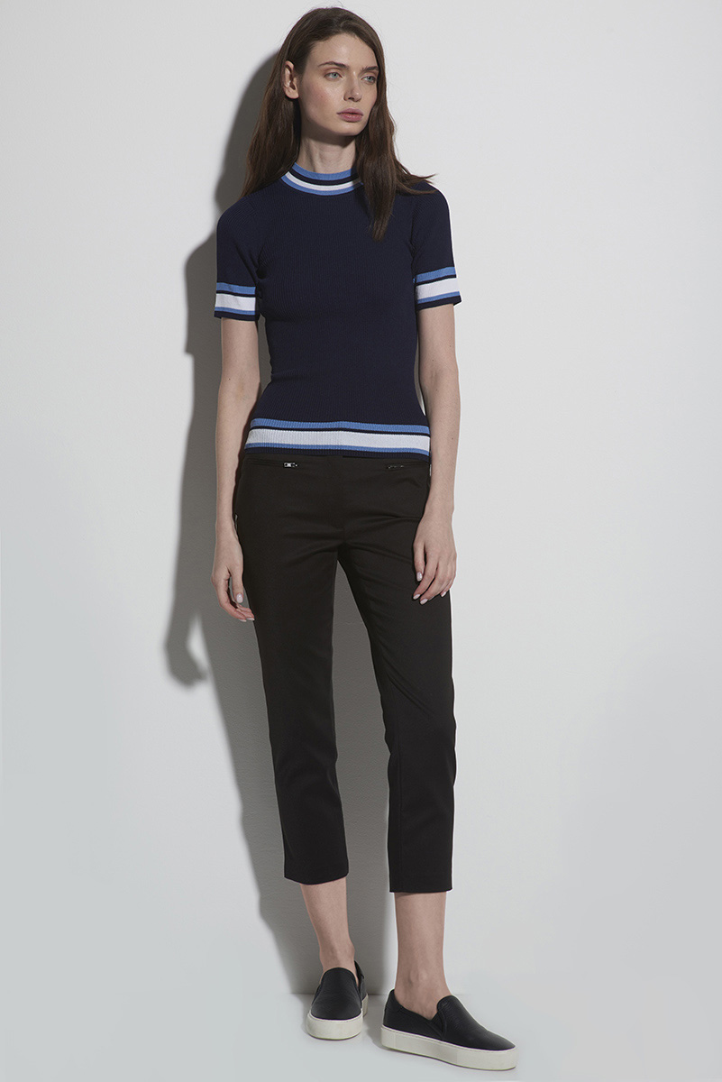 Pants female БРЮКИ ЖЕНСКИЕ VASSA CODE Black