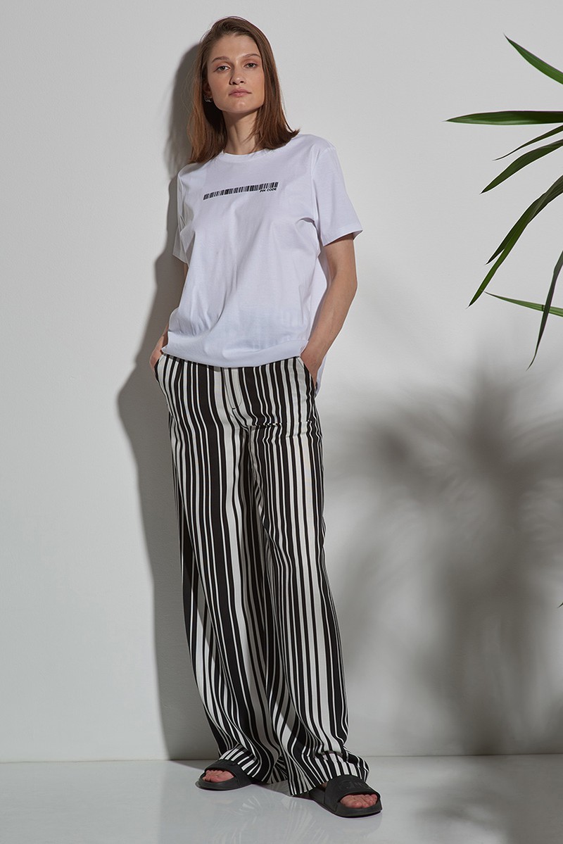 Pants female БРЮКИ ЖЕНСКИЕ VASSA CODE Black