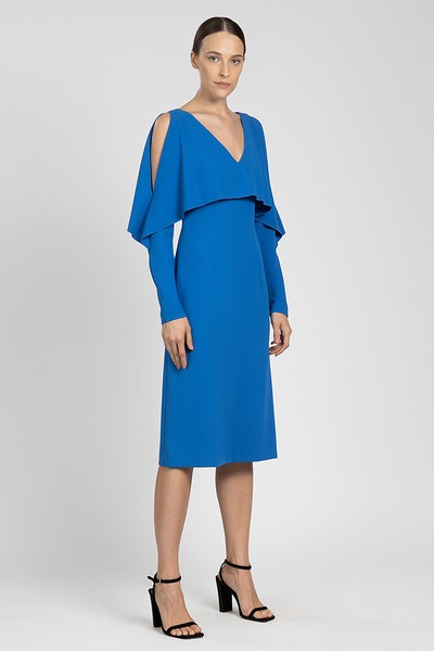 Платье VASSA&Co, пол женский, цвет синий