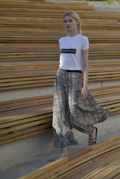 Длинная юбка из вискозы на пуговицах VASSA&Co, пол женский, цвет коричневый