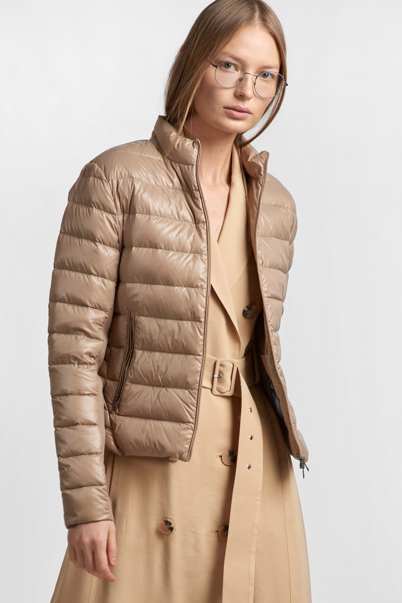 Jacket VASSA CODE, пол female, цвет Brown
