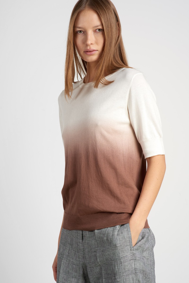 Jumper VASSA CODE, пол female, цвет brown