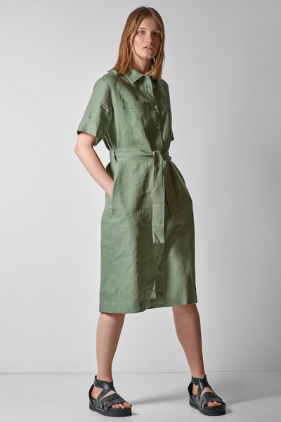 Платье женское VASSA CODE, пол женский, цвет зеленый