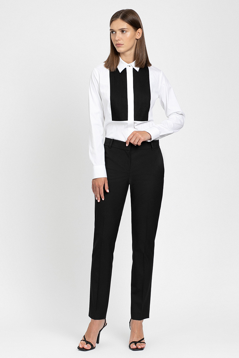 Blouse female БЛУЗКА VASSA&Co White