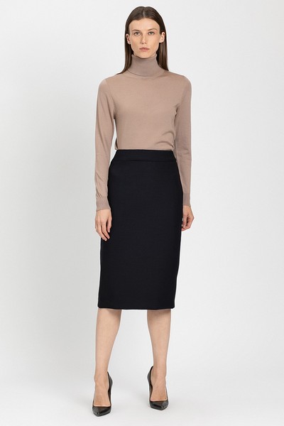 Юбка VASSA&Co, пол женский, цвет синий