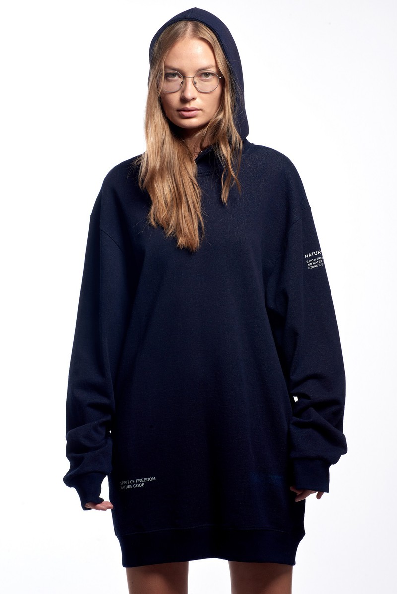 Dress VASSA CODE, пол female, цвет синий