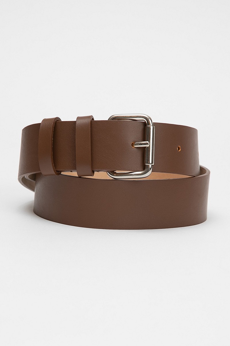 Ремень VASSA&Co, пол женский, цвет коричневый