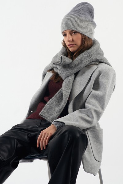 Cap VASSA CODE, пол female, цвет серый