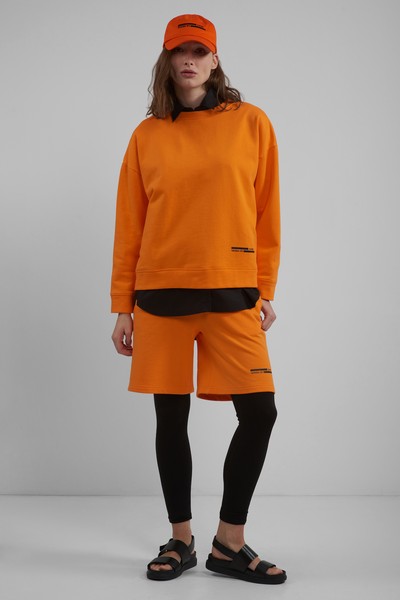 Шорты VASSA CODE, пол женский, цвет оранжевый