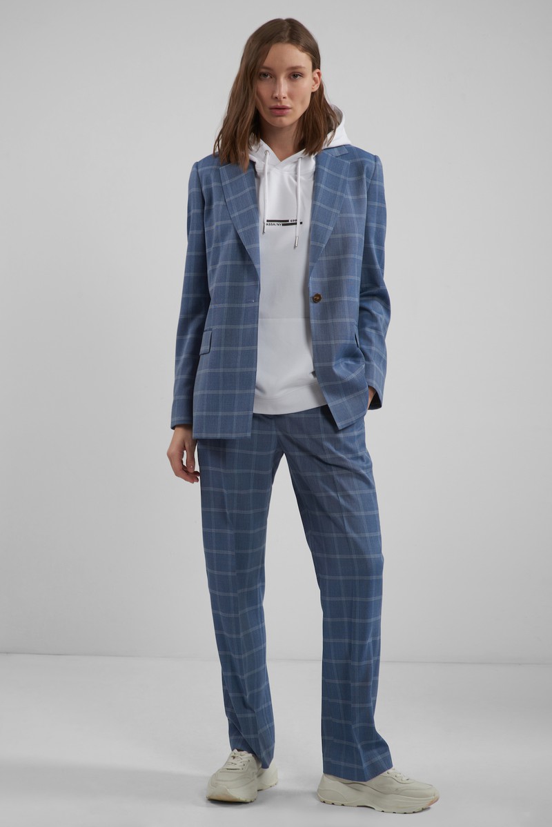 Брюки VASSA CODE, пол женский, цвет зеленый