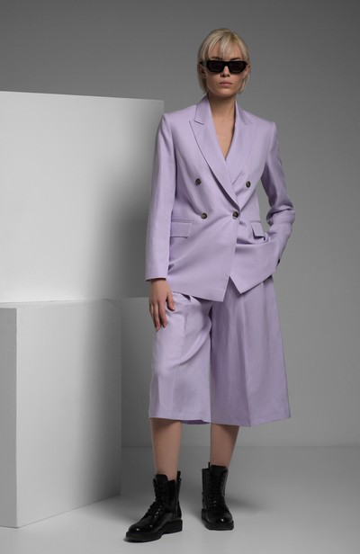 Shorts VASSA&Co, пол female, цвет violet