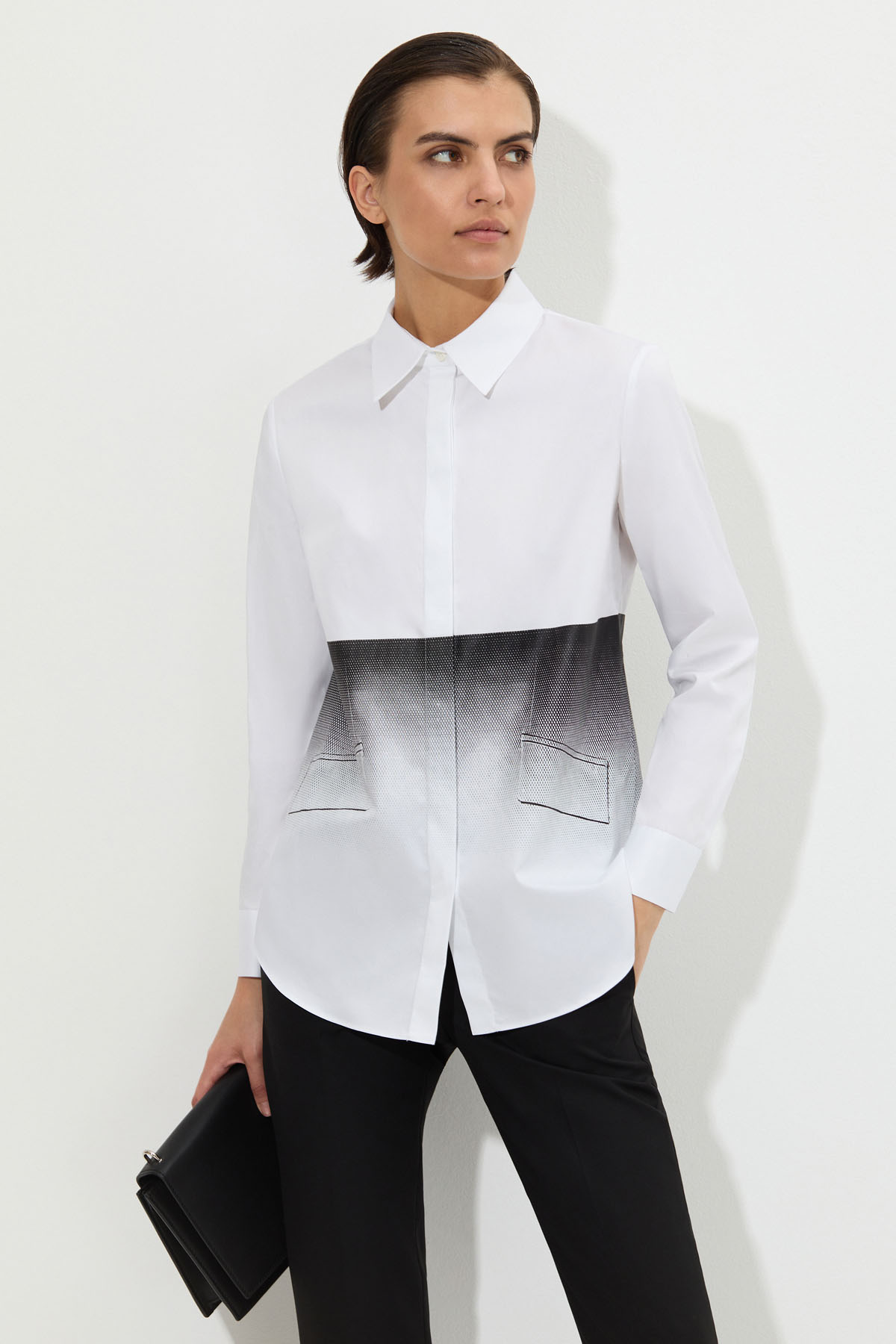 Blouse VASSA&Co, пол female, цвет White
