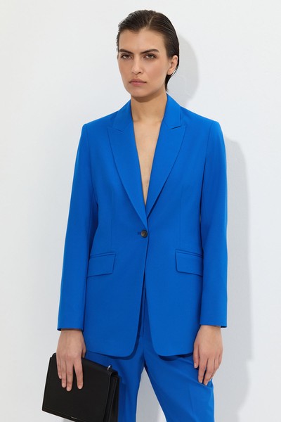 Жакет VASSA&Co, пол женский, цвет синий