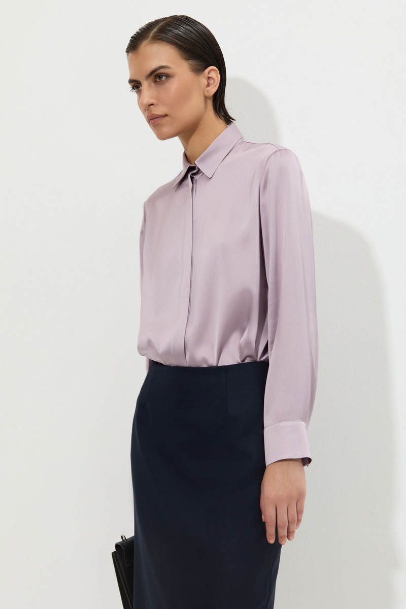 Blouse VASSA&Co, пол female, цвет violet