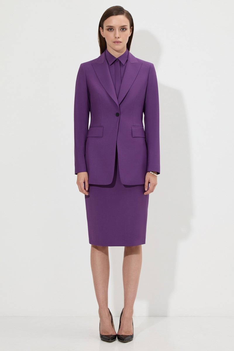 Skirt VASSA&Co, пол female, цвет violet