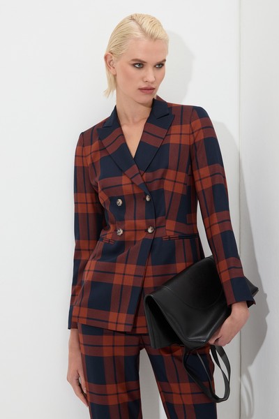 Двубортный жакет VASSA&Co, пол женский, цвет красный