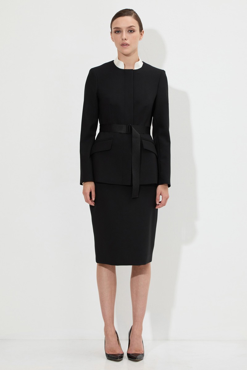 Юбка VASSA&Co, пол женский, цвет черный