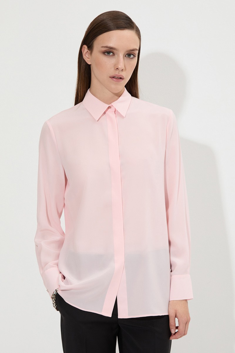 Blouse VASSA&Co, пол female, цвет pink