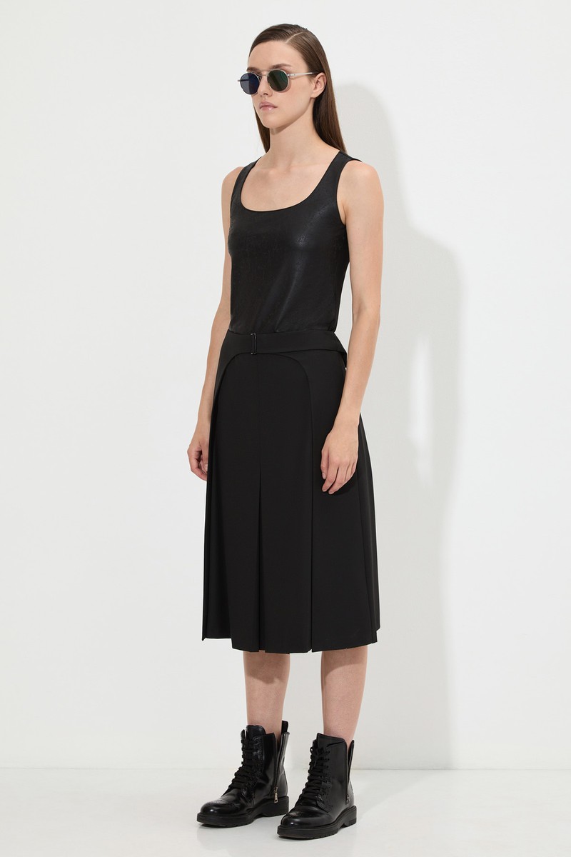 Skirt VASSA&Co, пол female, цвет Black