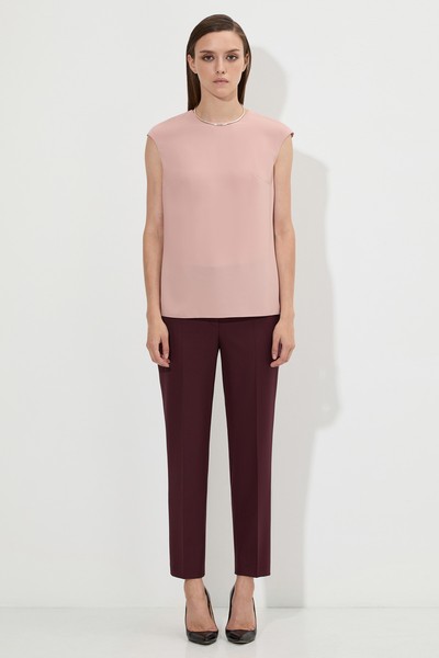 Блузка в розовом оттенке VASSA&Co, пол женский, цвет розовый