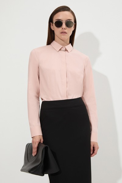 Блузка VASSA&Co, пол женский, цвет розовый