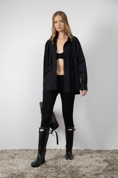 Blouse , пол female, цвет black