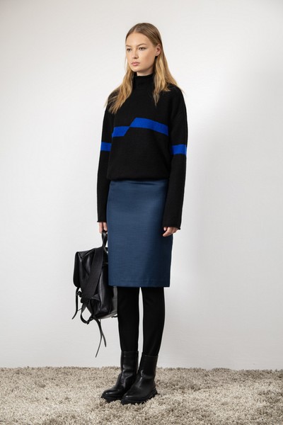 Юбка , пол женский, цвет синий