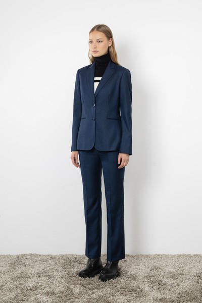 Брюки женские VASSA CODE, пол женский, цвет синий