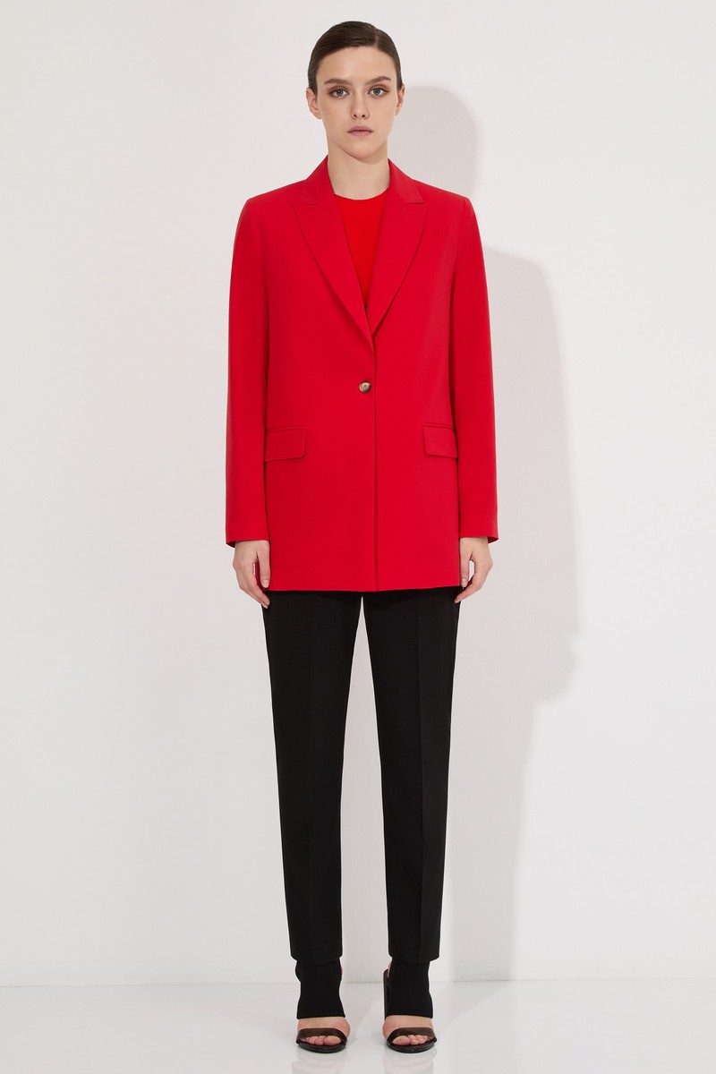 Жакет VASSA&Co, пол женский, цвет красный