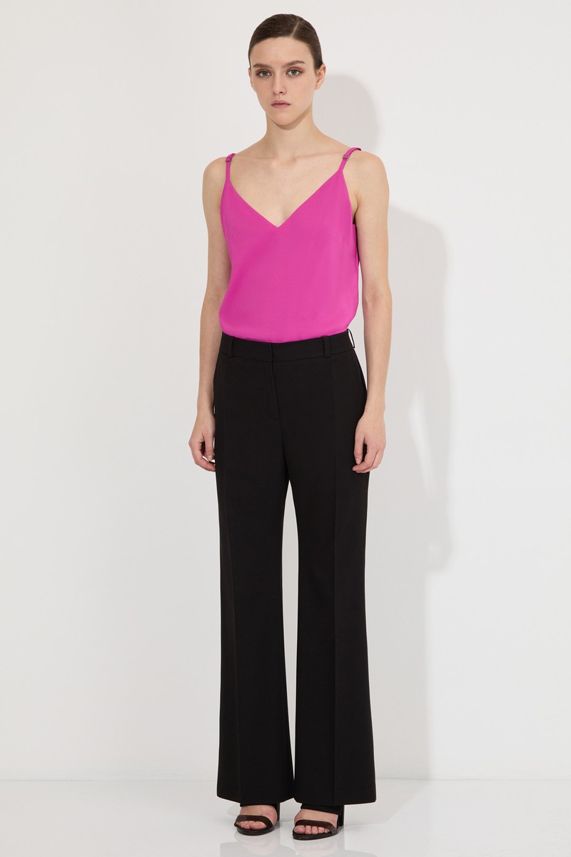 Брюки VASSA&Co, пол женский, цвет черный