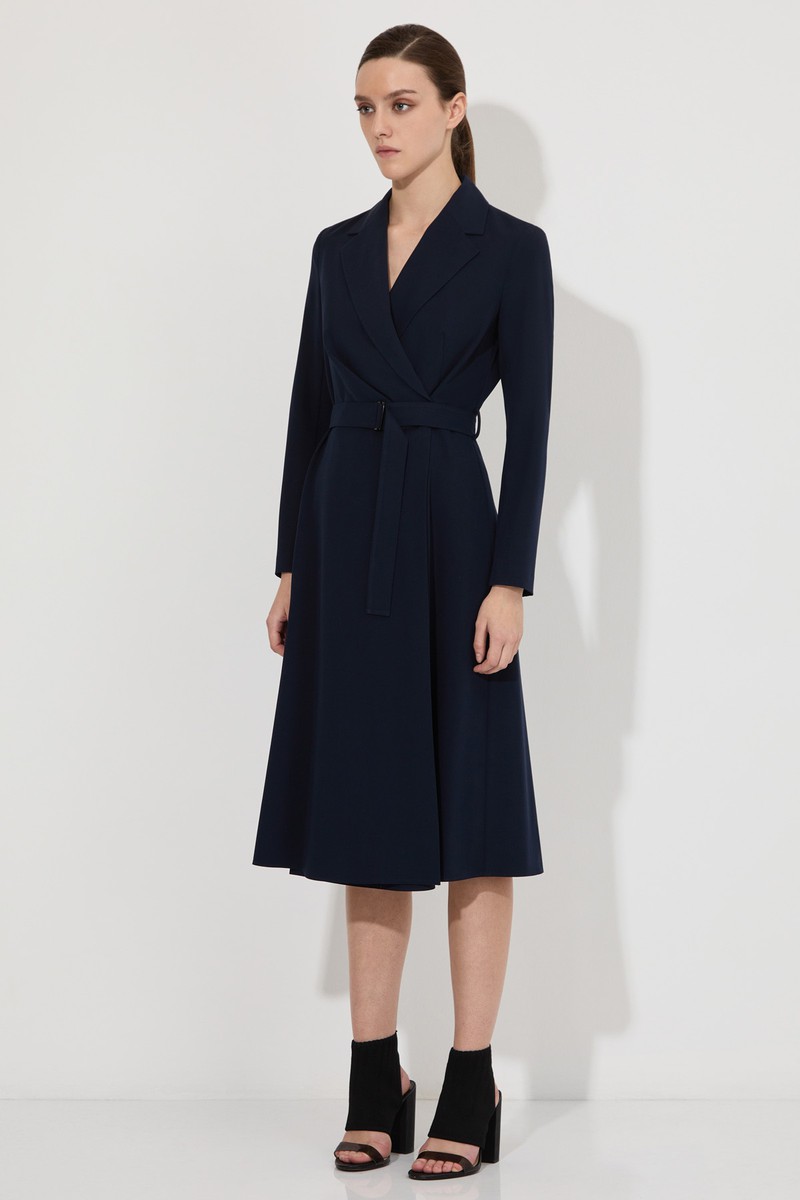 Платье VASSA&Co, пол женский, цвет синий