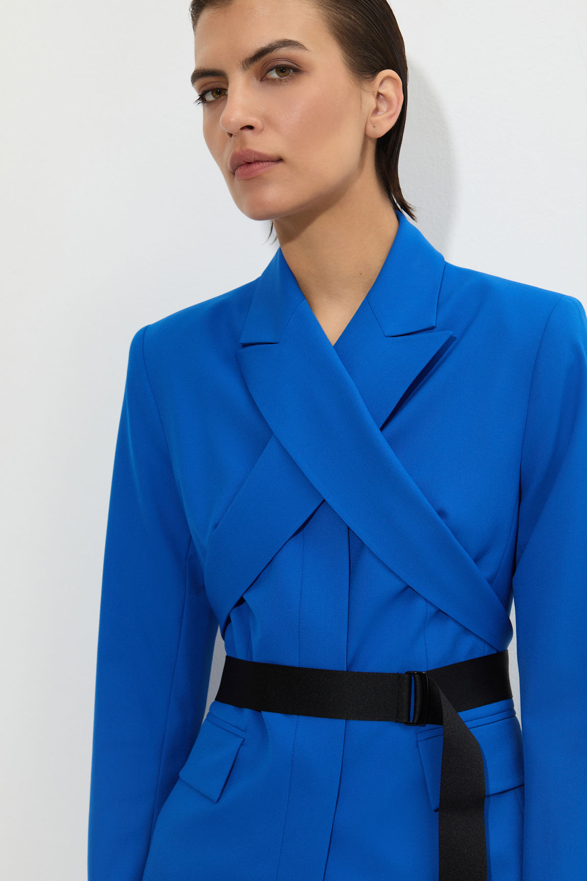 Jacket female ЖАКЕТ VASSA&Co Синий