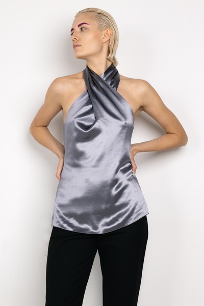 Топ VASSA&Co, пол женский, цвет фиолетовый