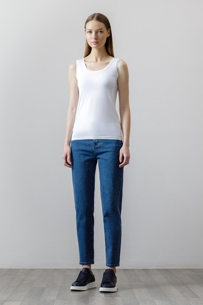 Blouse VASSA CODE, пол female, цвет white