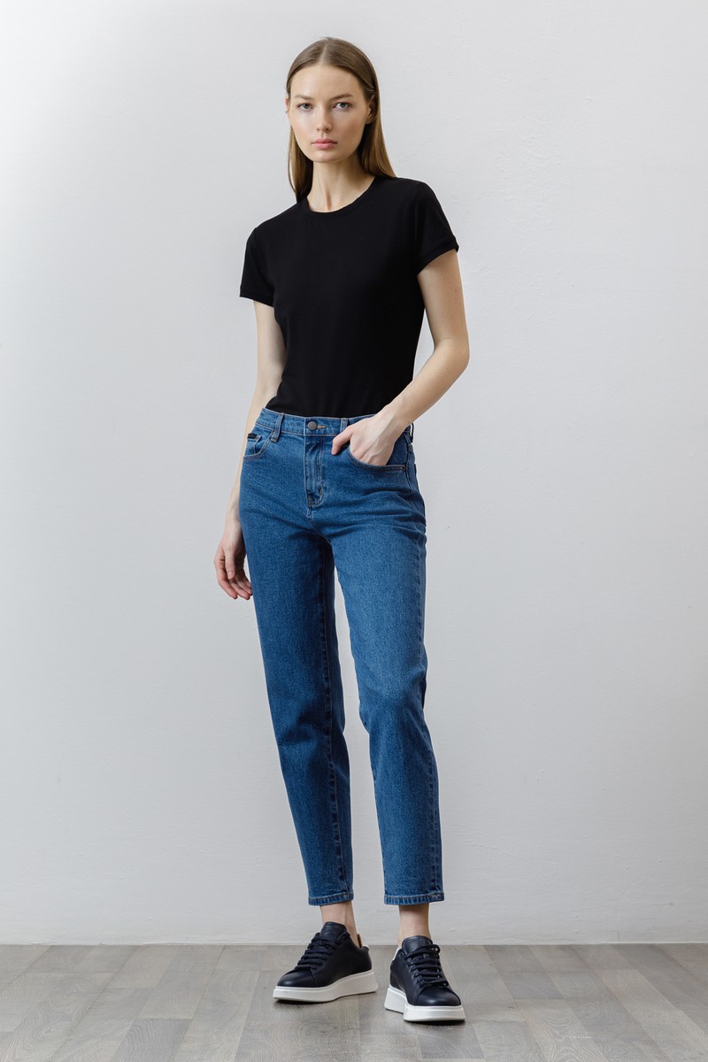 Jeans VASSA CODE, пол female, цвет Голубой