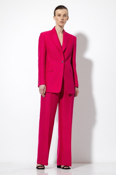 Удлиненный жакет VASSA&Co, пол женский, цвет розовый