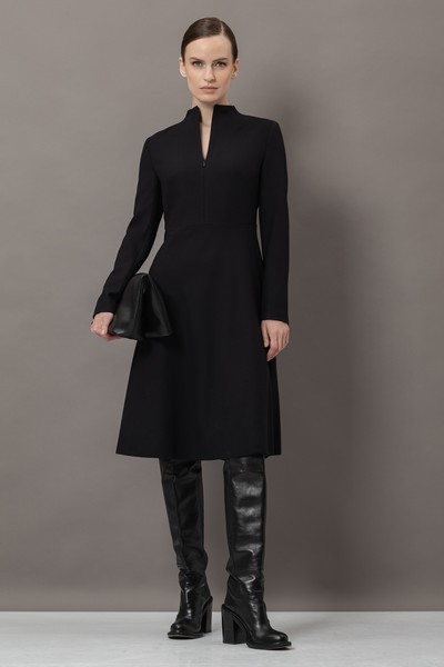 Платье VASSA&Co, пол женский, цвет черный