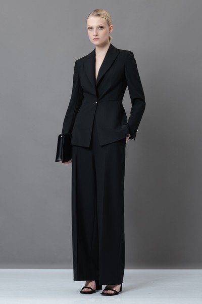 Жакет с фактурными деталями VASSA&Co, пол женский, цвет черный