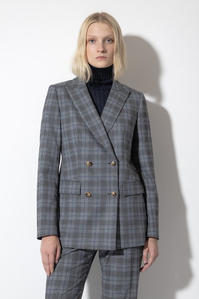 Удлиненный жакет VASSA CODE, пол женский, цвет серый