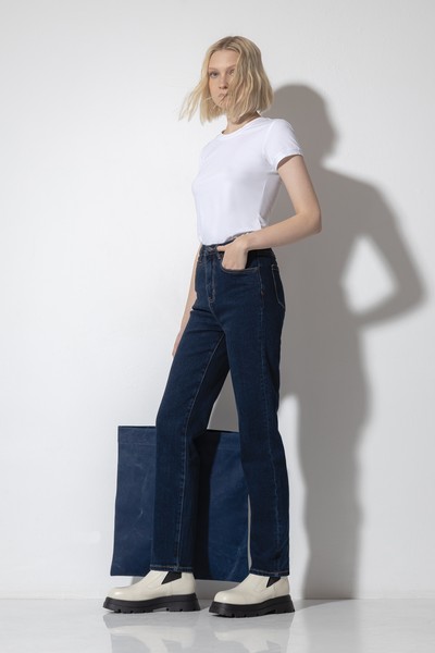 Джинсы Milan High Rise VASSA CODE, пол женский, цвет синий