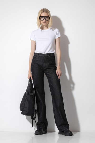 Джинсы Chelsea High Rise VASSA CODE, пол женский, цвет черный