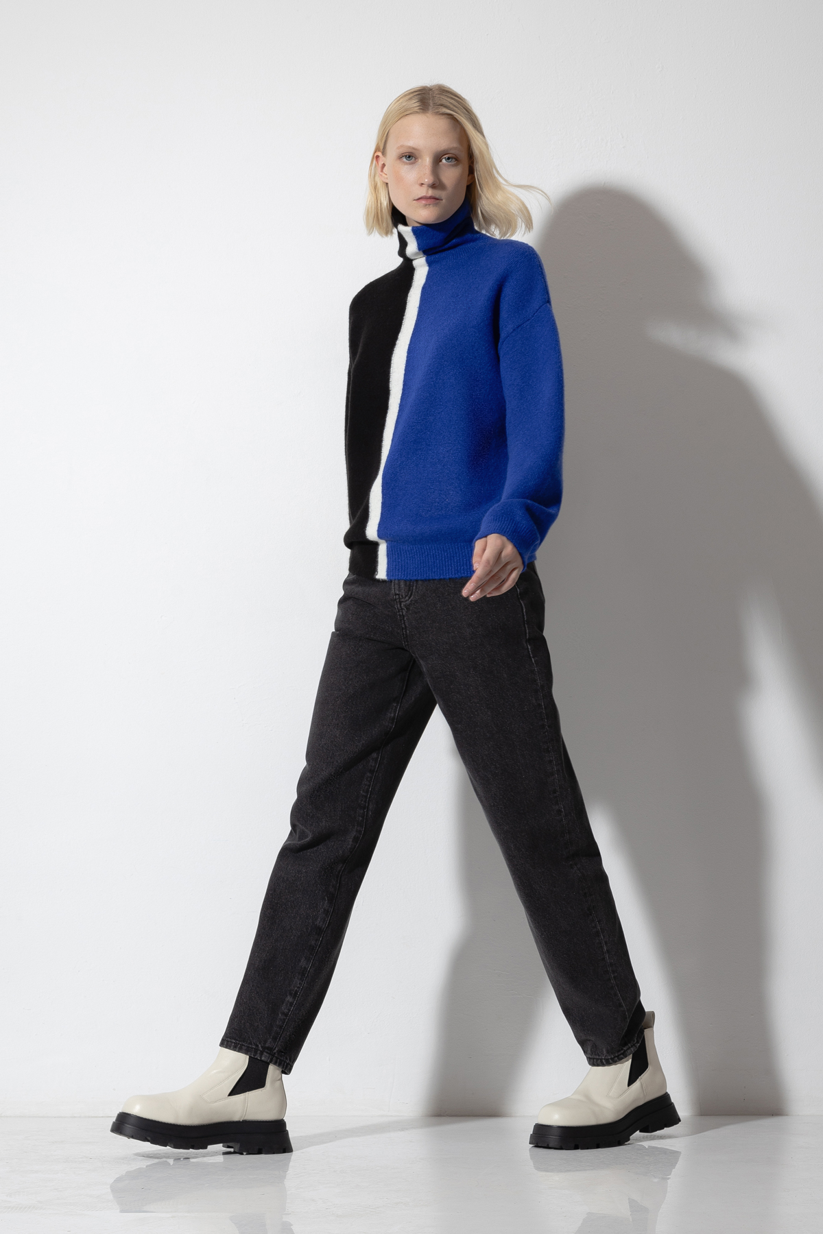 Джинсы Mom Fit Женский БРЮКИ ЖЕНСКИЕ VASSA CODE, VASSA&Co Черный