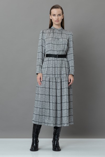 Платье VASSA&Co, пол женский, цвет серый