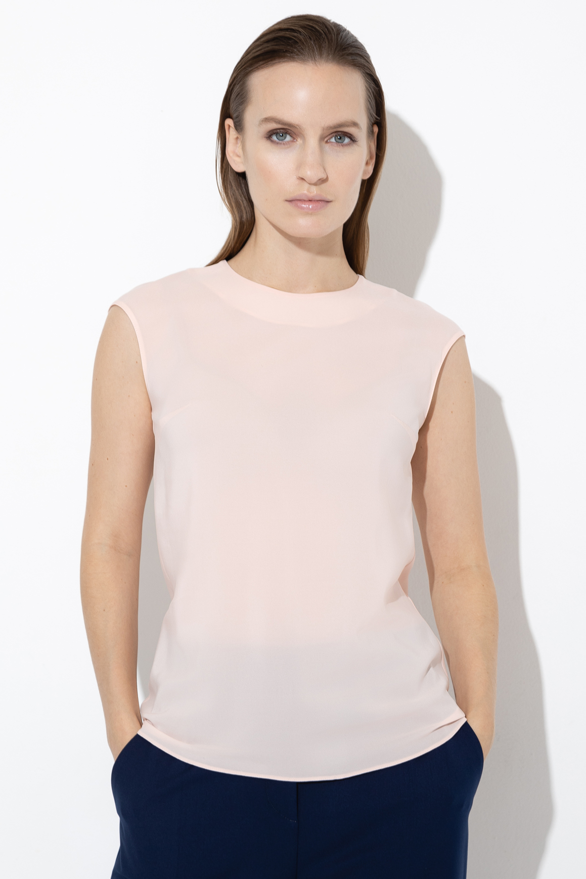 Blouse female БЛУЗКА VASSA&Co Pink