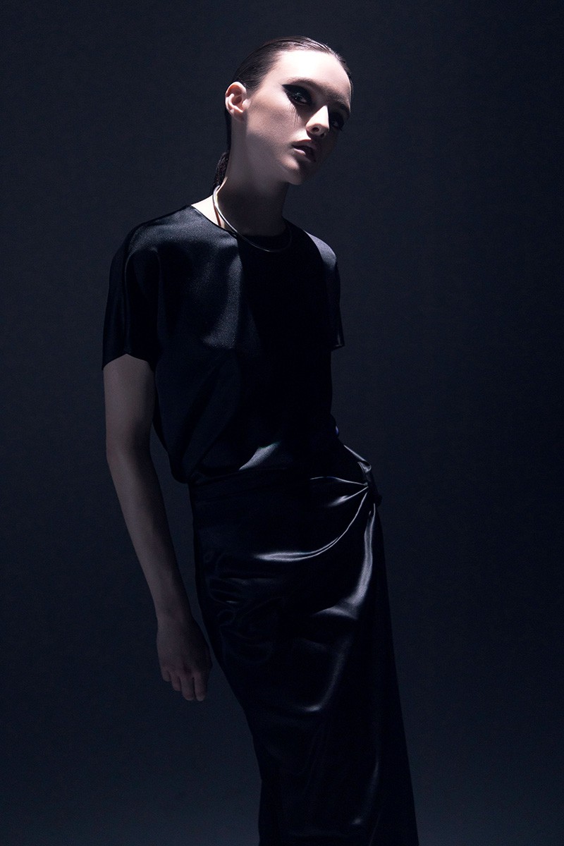 Базовая блузка VASSA&Co, пол женский, цвет черный