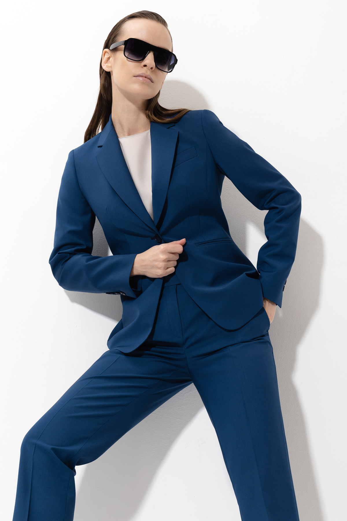 Jacket female ЖАКЕТ VASSA&Co Синий