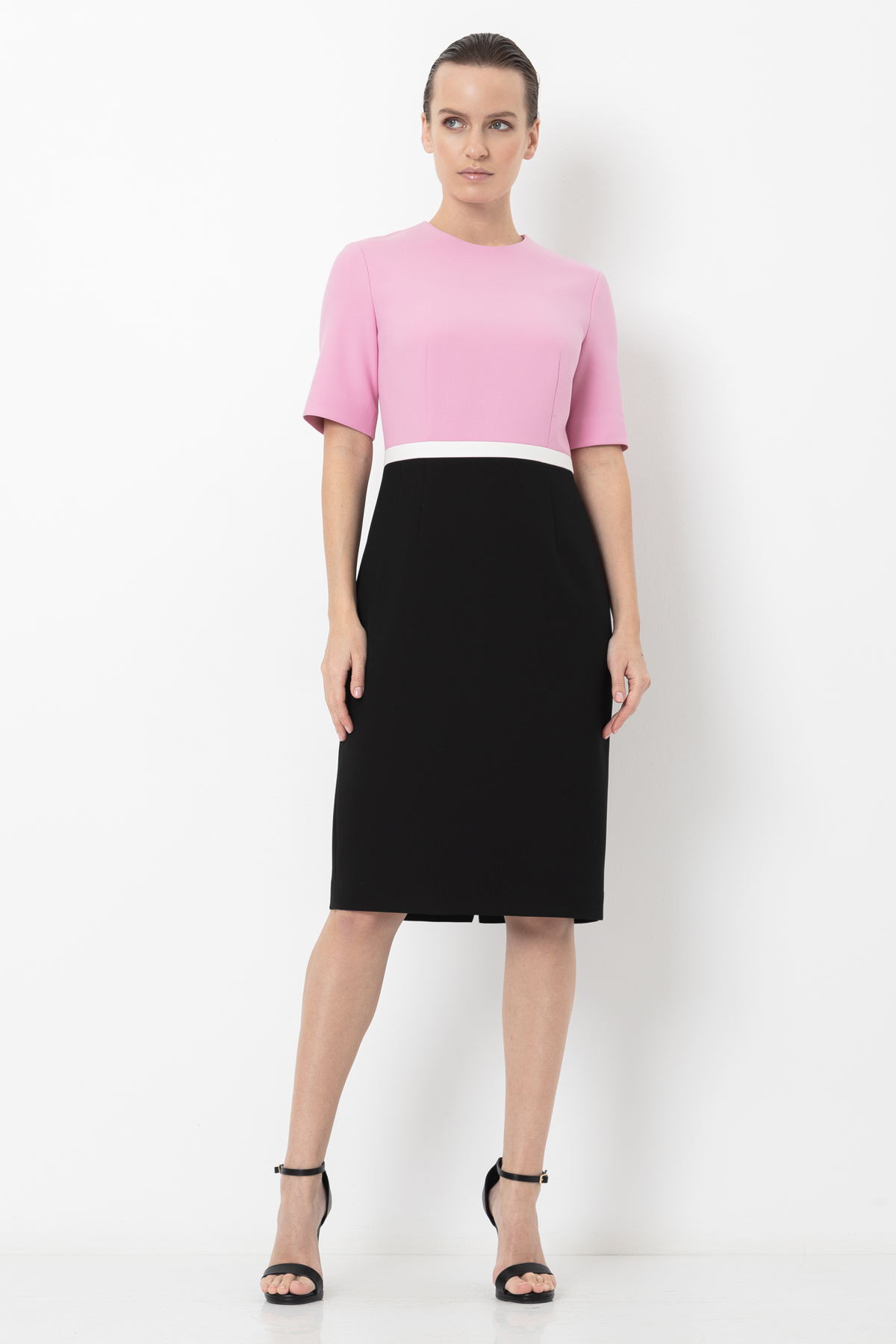 Dress female ПЛАТЬЕ VASSA&Co Pink