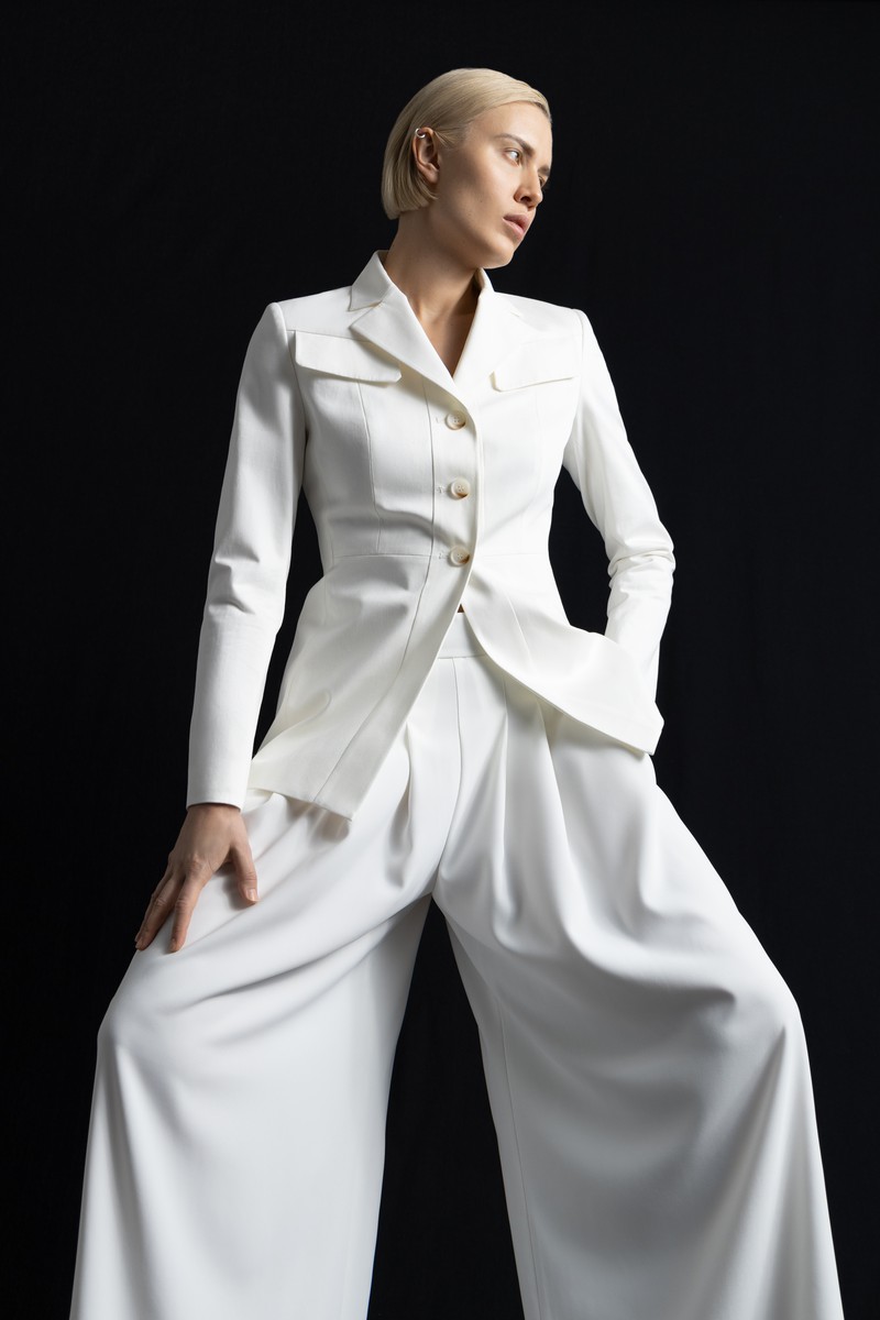 Jacket female ЖАКЕТ VASSA&Co White