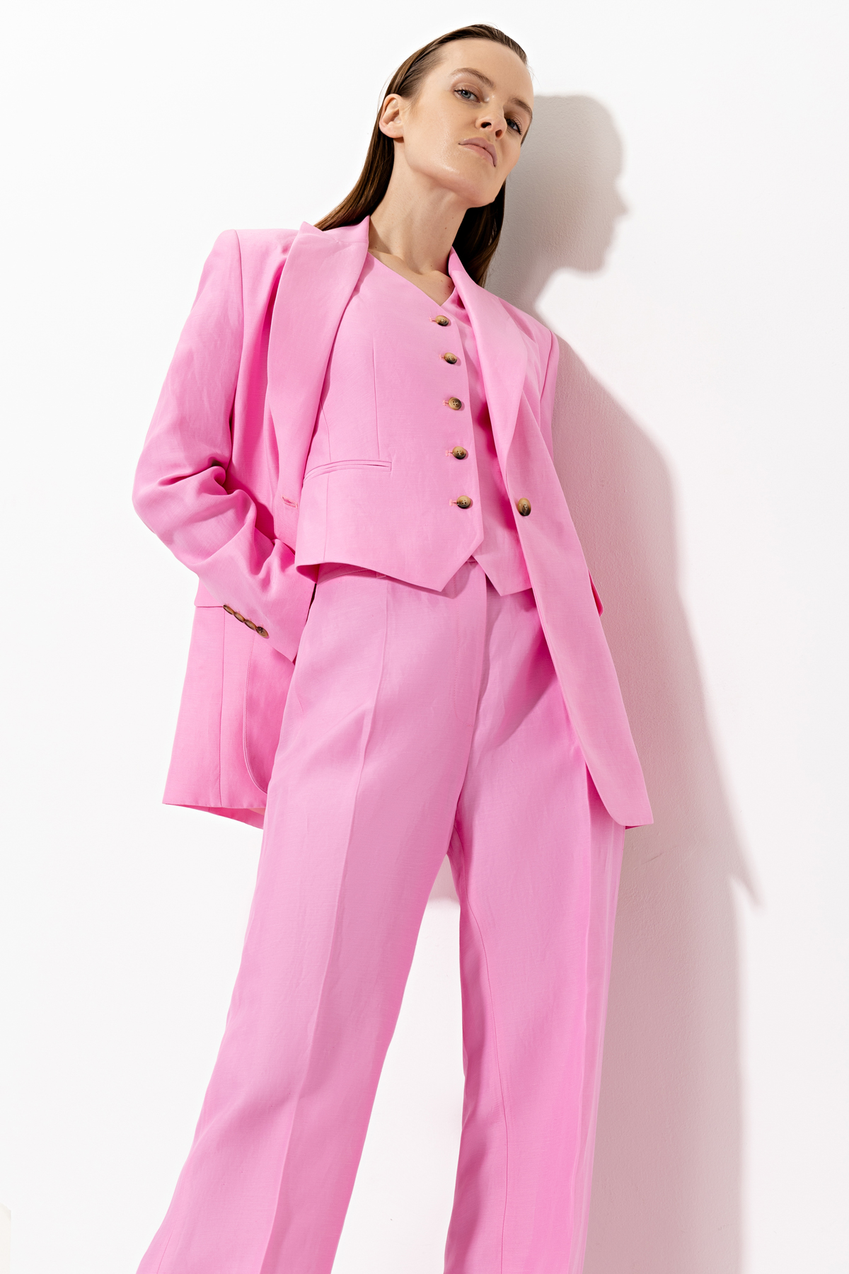 Jacket female ЖАКЕТ VASSA&Co Pink